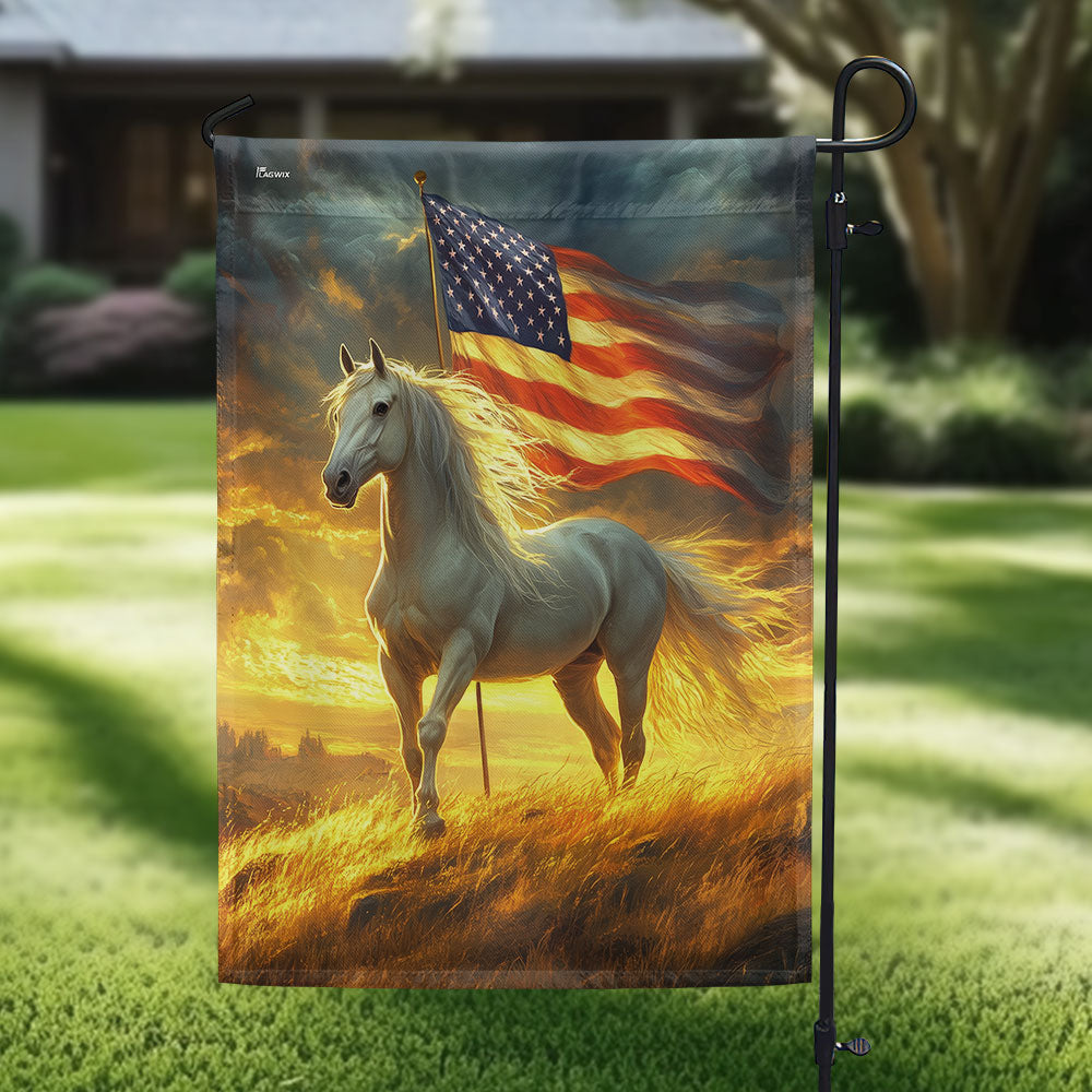 Patriot Horse Flag MLN5768NGT