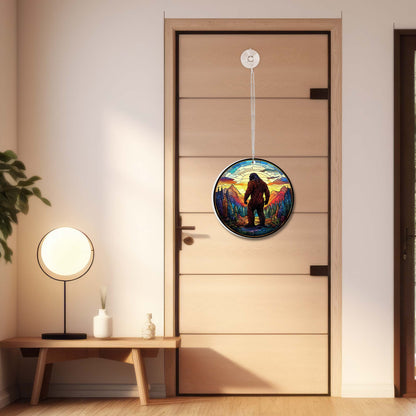 Bigfoot Sasquatch Suncatcher Acrylic Hanging Sign TQN4371AS