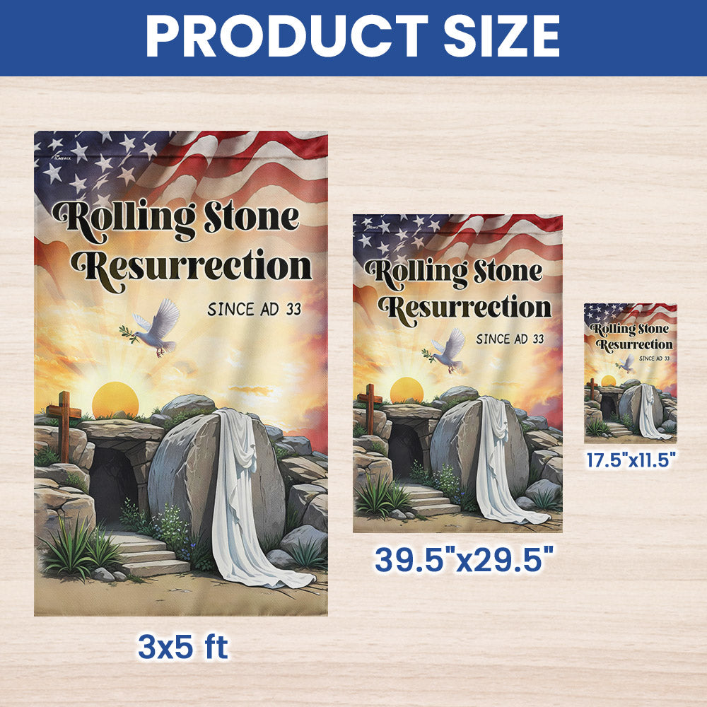 Rolling Stone Resurrection Easter Flag TQN5080TTH