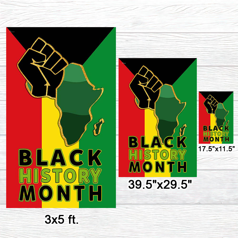 Black History Month Flag MLN919F