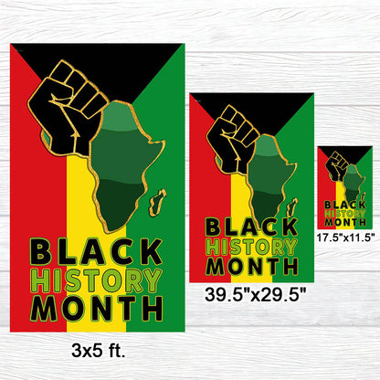 Black History Month Flag MLN919F