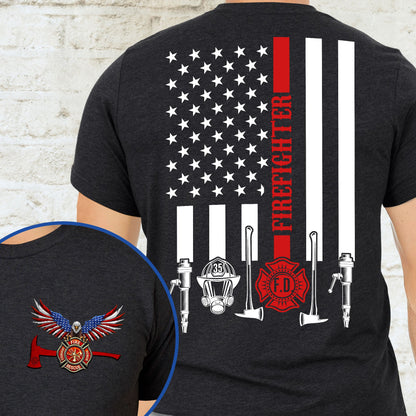 The Thin Red Line American Eagle Firefighter T-Shirt TPT2695TDH