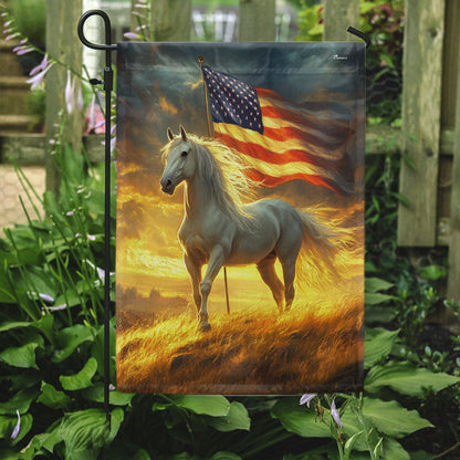 Patriot Horse Flag MLN5768NGT