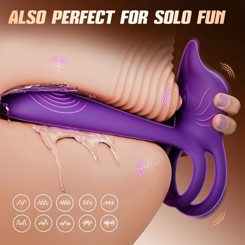 🎁Juxek™ Enchanted Girl Luxe Smart Vibrating Ring💫