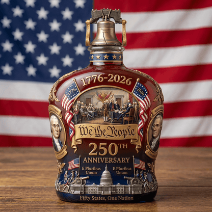 America 250th Anniversary Whiskey Bottle