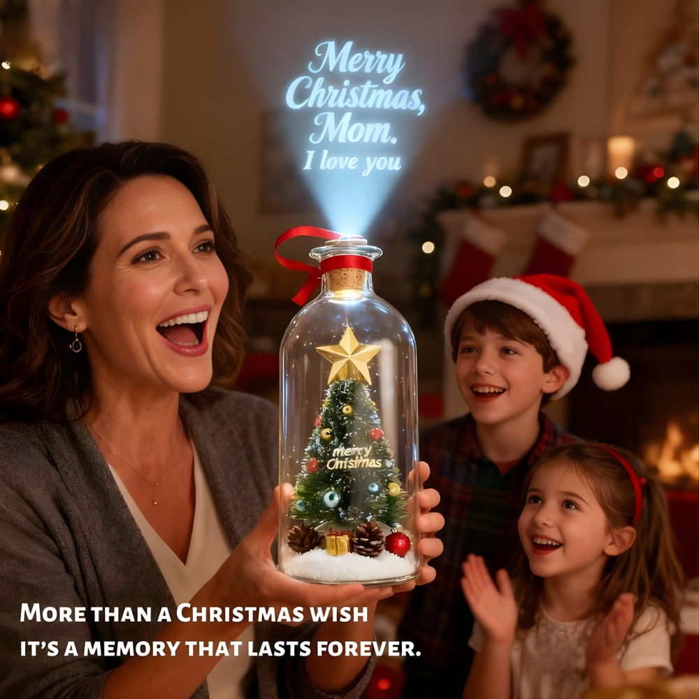 Christmas Voice Wish Bottle