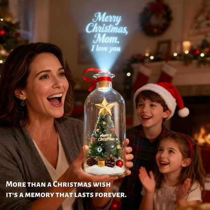 Christmas Voice Wish Bottle