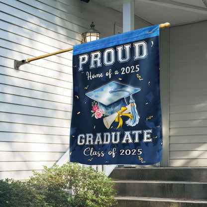 Proud Home Of A 2025 Graduate Graduation Flag TPT2716TTH
