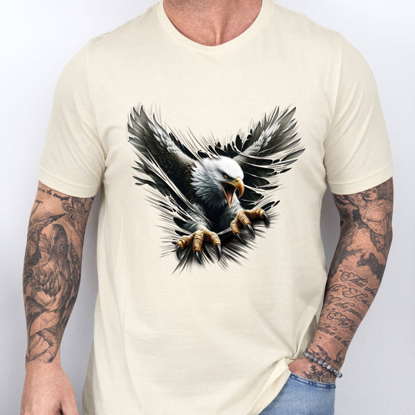 Cool Eagle Scratches T-Shirt  TQN3147TS