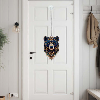 Bear Suncatcher Wildlife Animal Acrylic Hanging Sign TQN4444AS