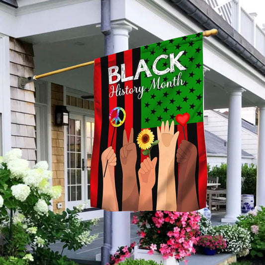Black History Month African American Flag TPT574F