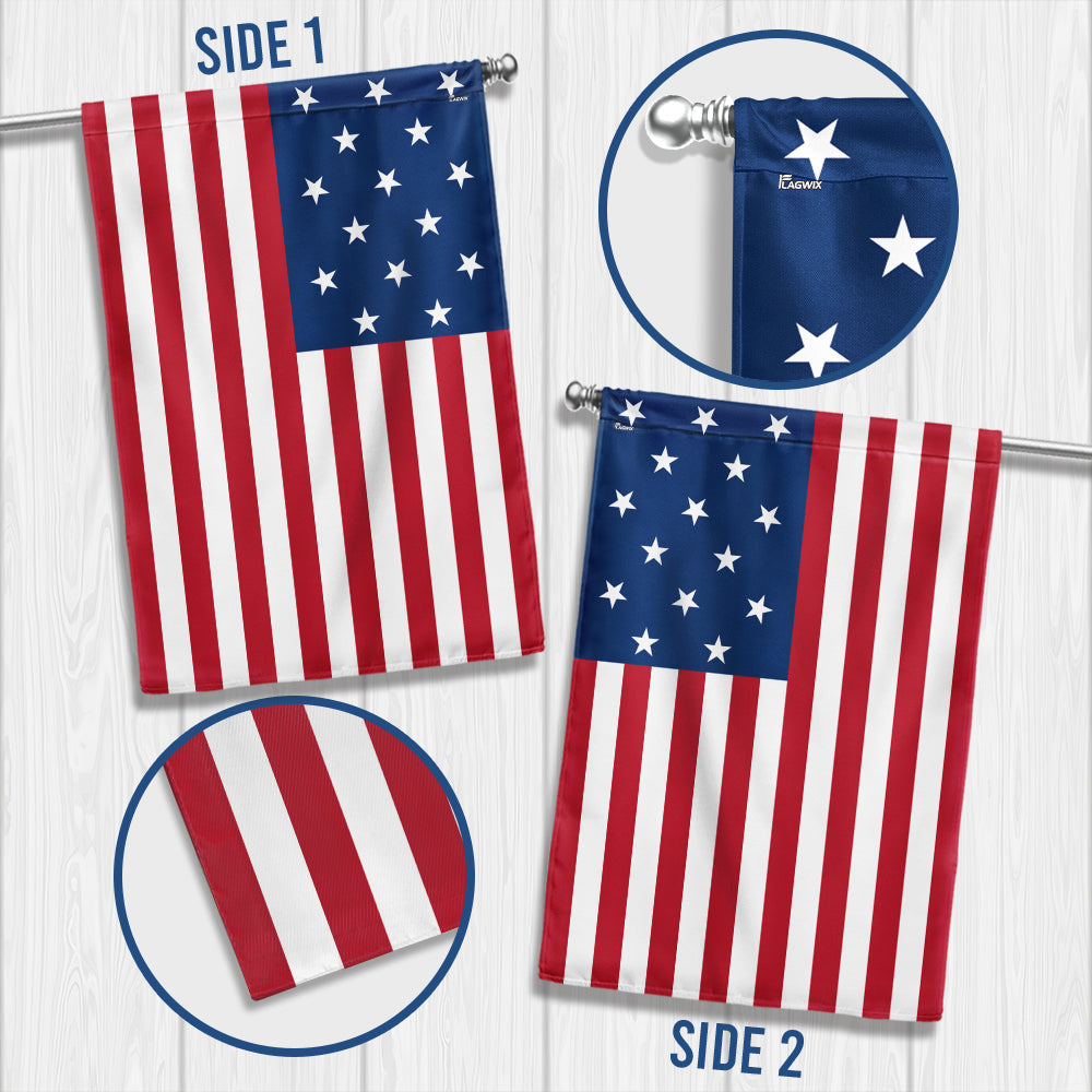 McHenry Flag 15 Star 15Stripe American Flag VTM1639NTH