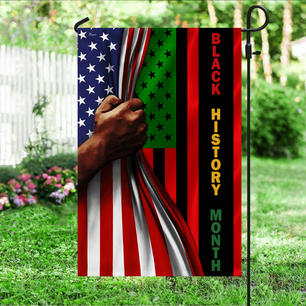 Black History Month Flag TRL1703Fv1