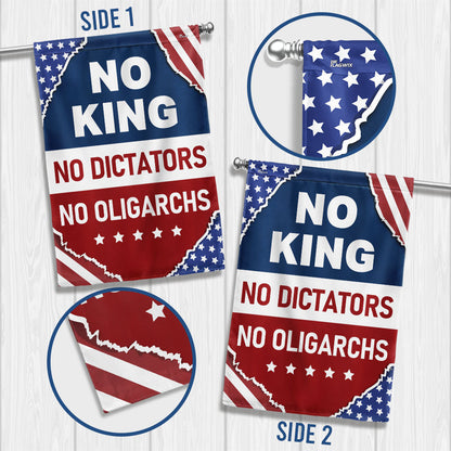 No King No Dictators US Flag LHB301LPN