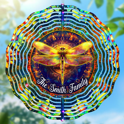 Personalized Mystical Dragonfly Wind Spinner MLN5189HVN