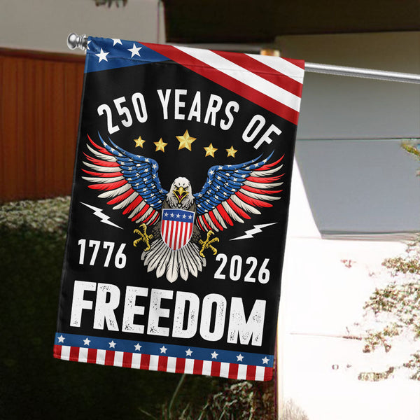 America Semiquincentennial 250 Years of Freedom 250th Anniversary Flag MLN6302TTH