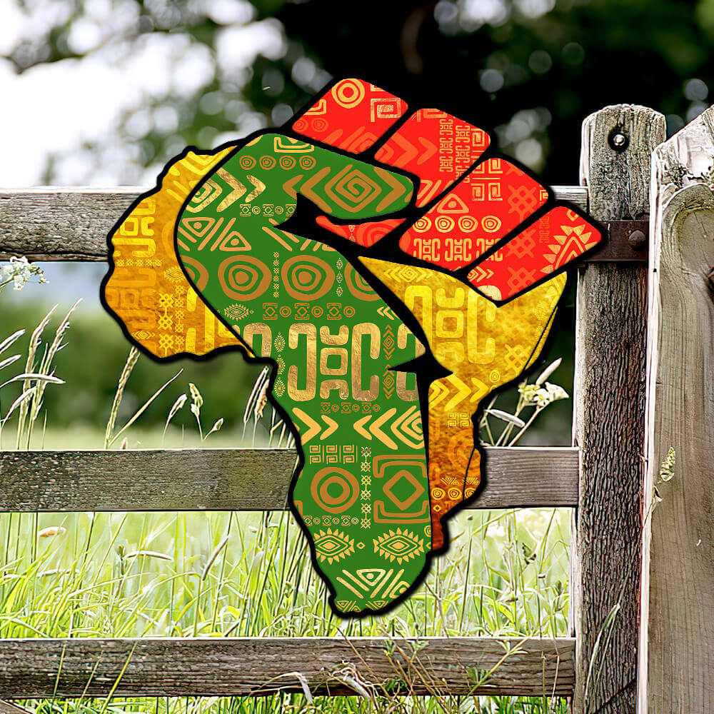 Black History Month Hanging Metal Sign NNT214MS