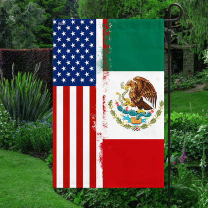 Mexican American Flag USA Mexico Flag TQN4769F