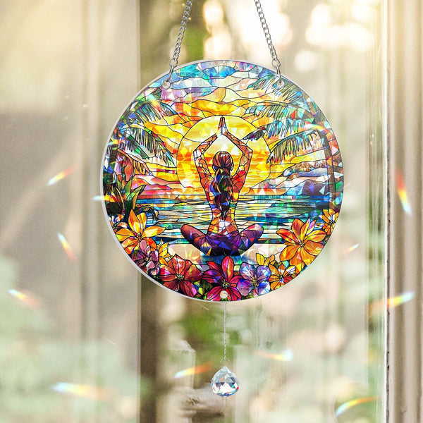 Yoga Hologram Window Hanging VTM1482DTD
