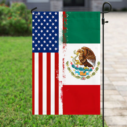 Mexican American Flag USA Mexico Flag TQN4769F