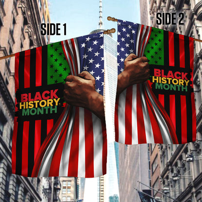 Black History Month Flag TRL1703F