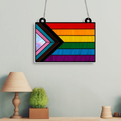 LGBTQ Pride Month Acrylic Suncatcher Window Hanging TQN5147NGT
