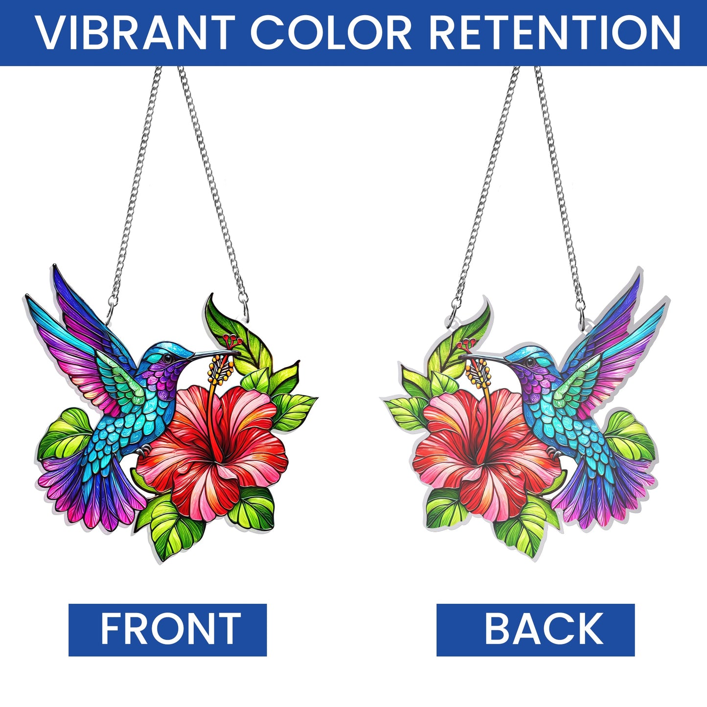 Hummingbird Acrylic Suncatcher Window Hanging TQN5112NTH