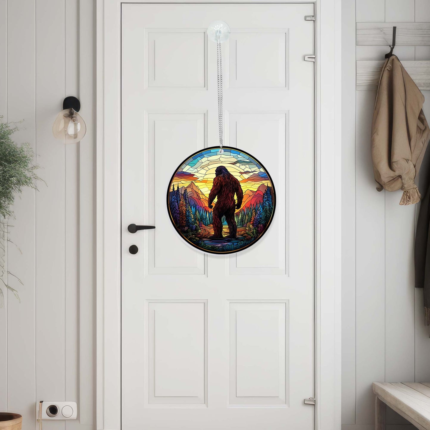 Bigfoot Sasquatch Suncatcher Acrylic Hanging Sign TQN4371AS