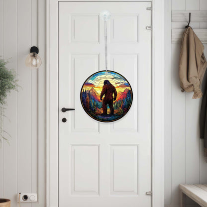 Bigfoot Sasquatch Suncatcher Acrylic Hanging Sign TQN4371AS