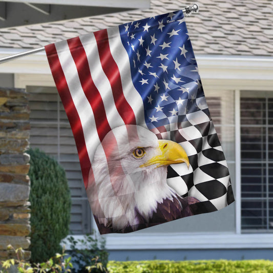 Checkered Racing American Flag MLN5959TTH