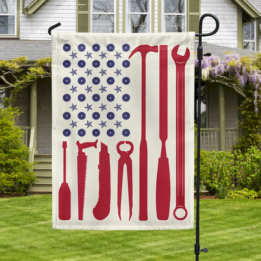Carpenter American Happy Labor Day Flag MLN1606F