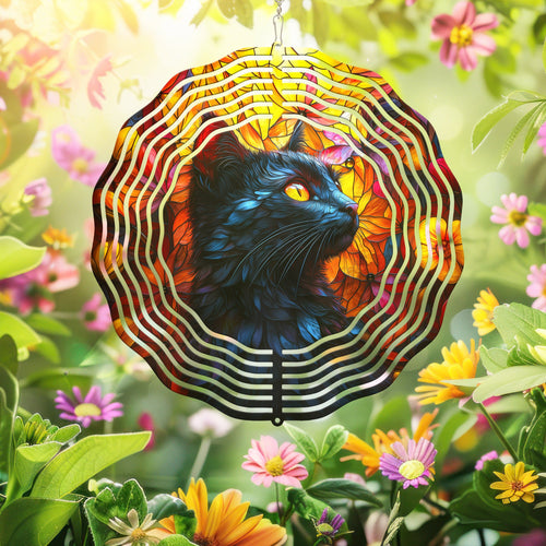 Black Cat Wind Spinner VTM990WS