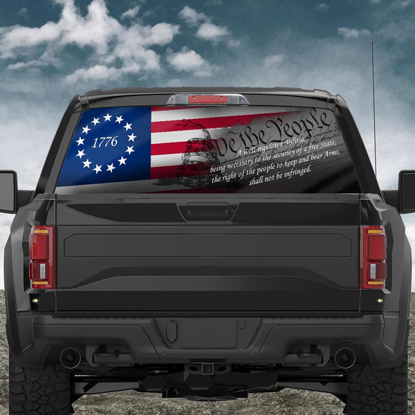 Betsy Ross 1776 Rear Window Decal BNN654CD