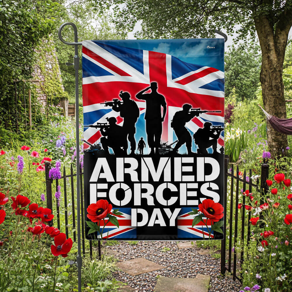 Armed Forces Day Union Jack Veteran Flag MLN5440TNB