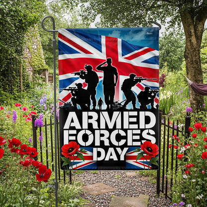 Armed Forces Day Union Jack Veteran Flag MLN5440TNB