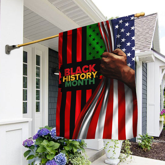 Black History Month Flag TRL1703F