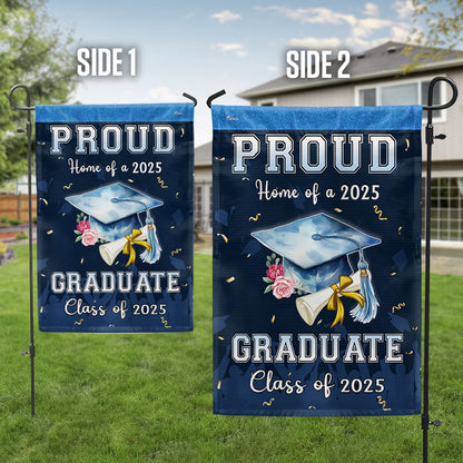 Proud Home Of A 2025 Graduate Graduation Flag TPT2716TTH