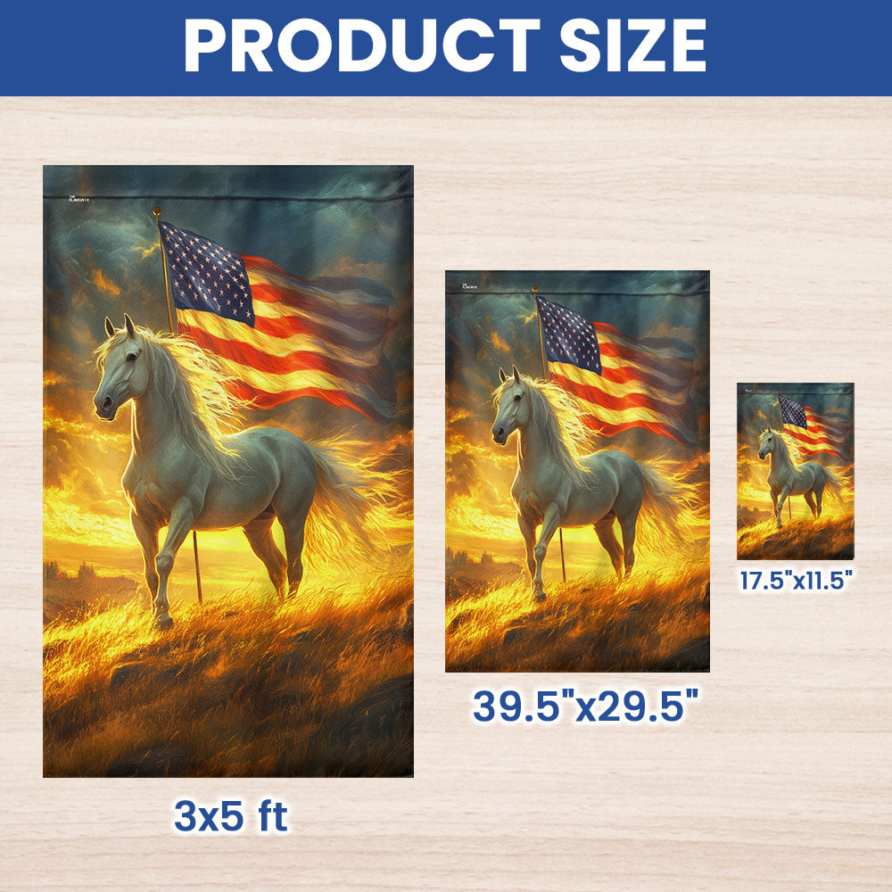 Patriot Horse Flag MLN5768NGT