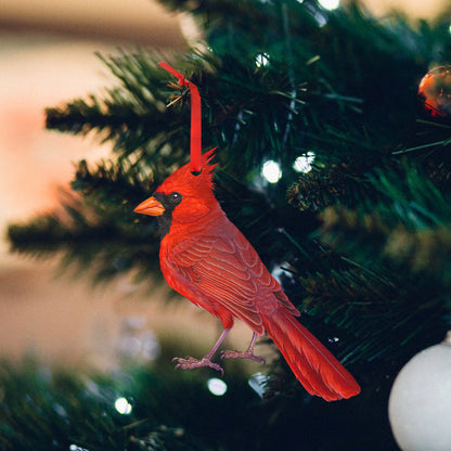 Cardinal Christmas Ornament, Cardinal Memorial Custom-Shaped Ornament QNN600O