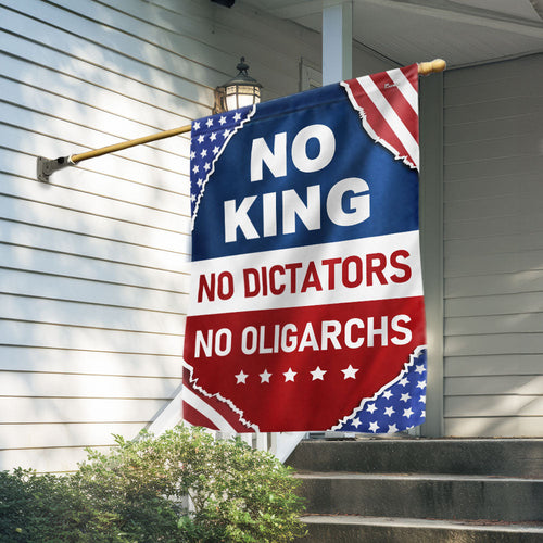 No King No Dictators US Flag LHB301LPN