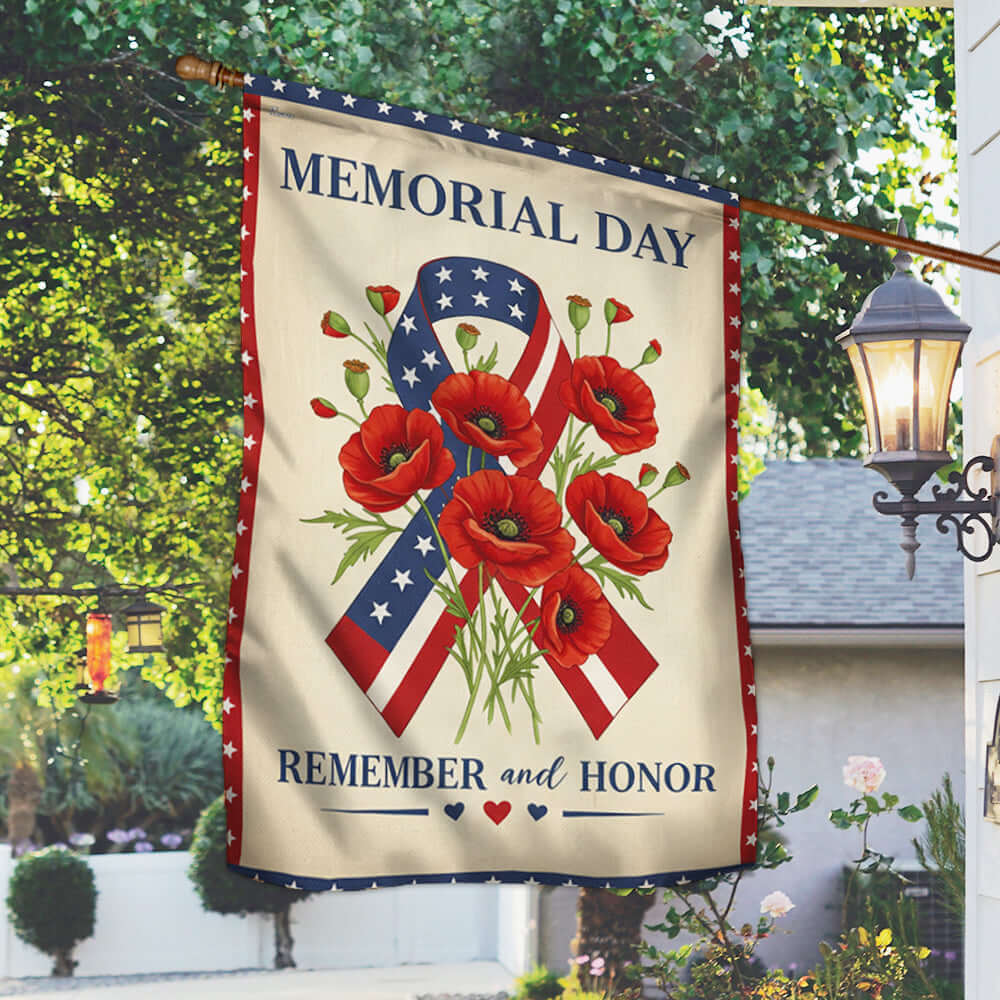 Memorial Day Remember And Honor Flag TQN4910NTH