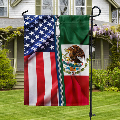 Mexican American Flag Mexico USA Friendship Flag TQN4770F