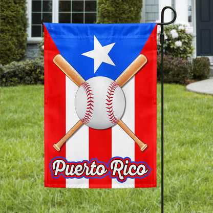 Baseball Puerto Rico Flag TQN1035F