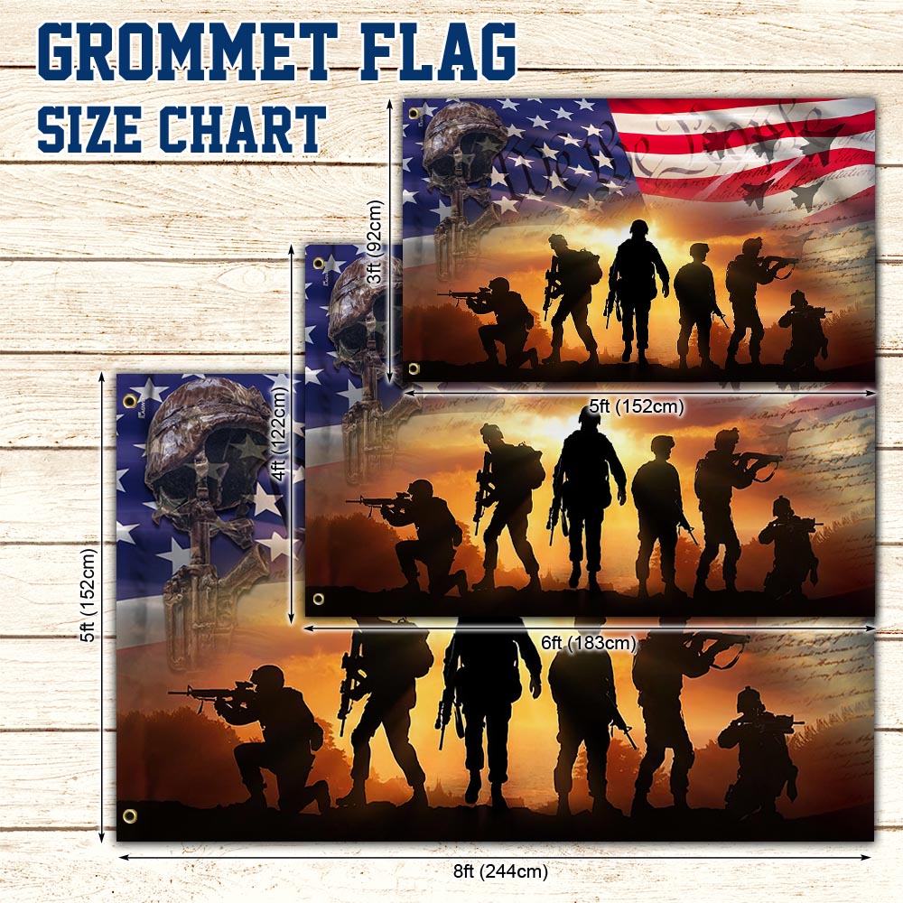 All Gave Some, Some Gave All Memorial Veteran Day Flag THH3855GFn