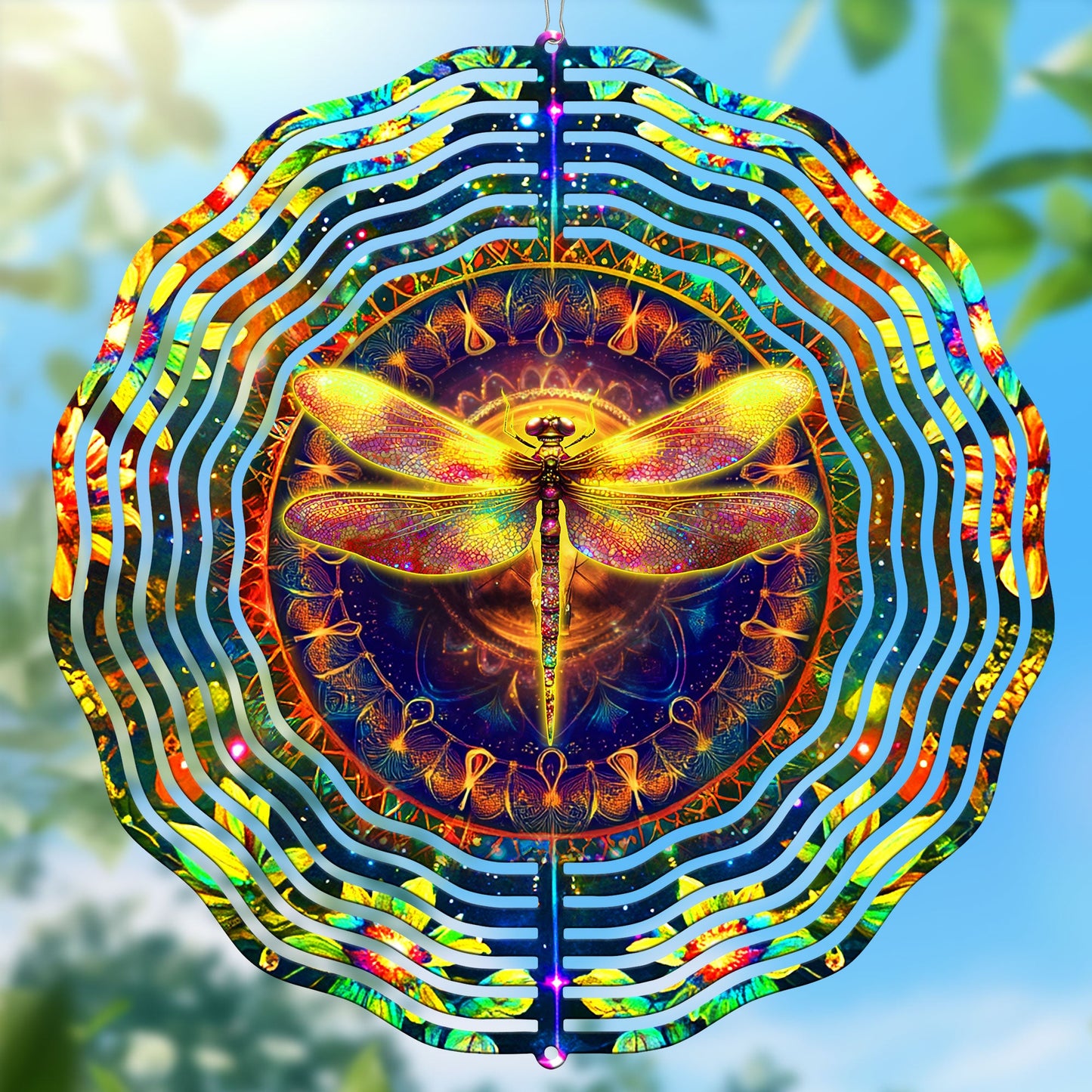 Personalized Mystical Dragonfly Wind Spinner MLN5189HVN