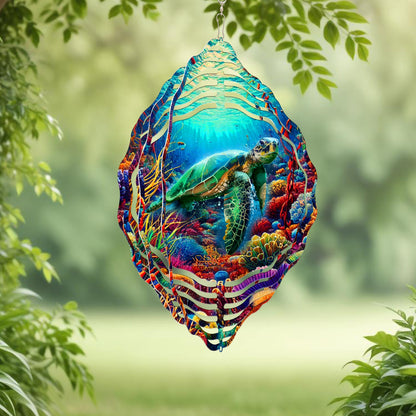 Sea Turtle Wind Spinner MLN5284PMN