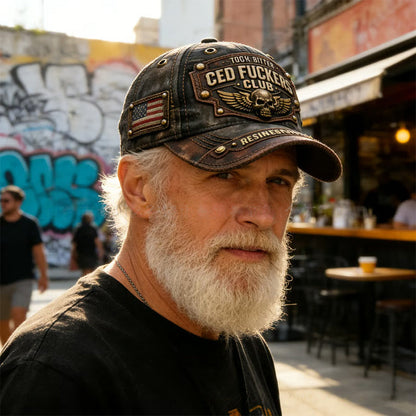 2026 New Year · 40% OFF🖤Old Fuckers Club Vintage Embroidered Cap