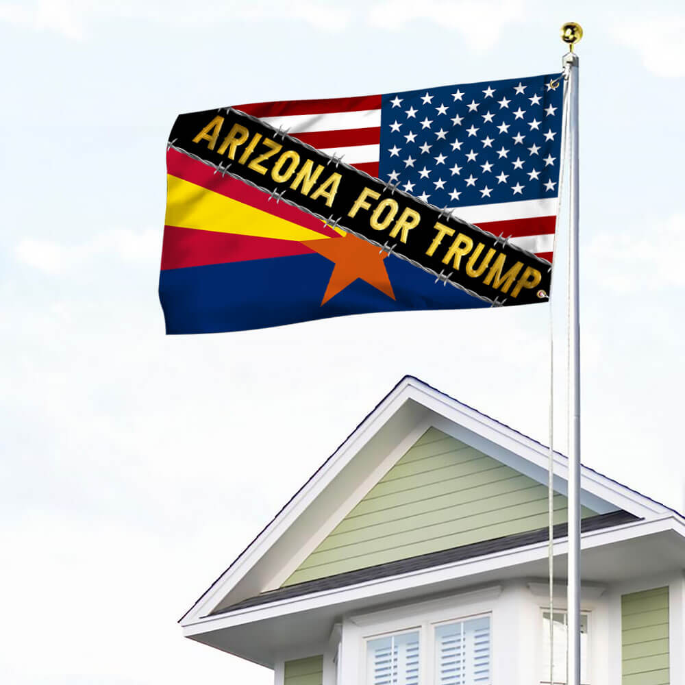 Arizona For Trump Grommet Flag MLN2785GF
