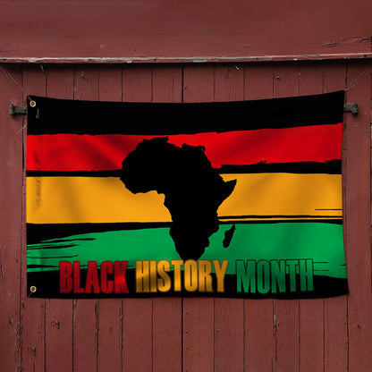 Black History Month Grommet Flag TTV517GF