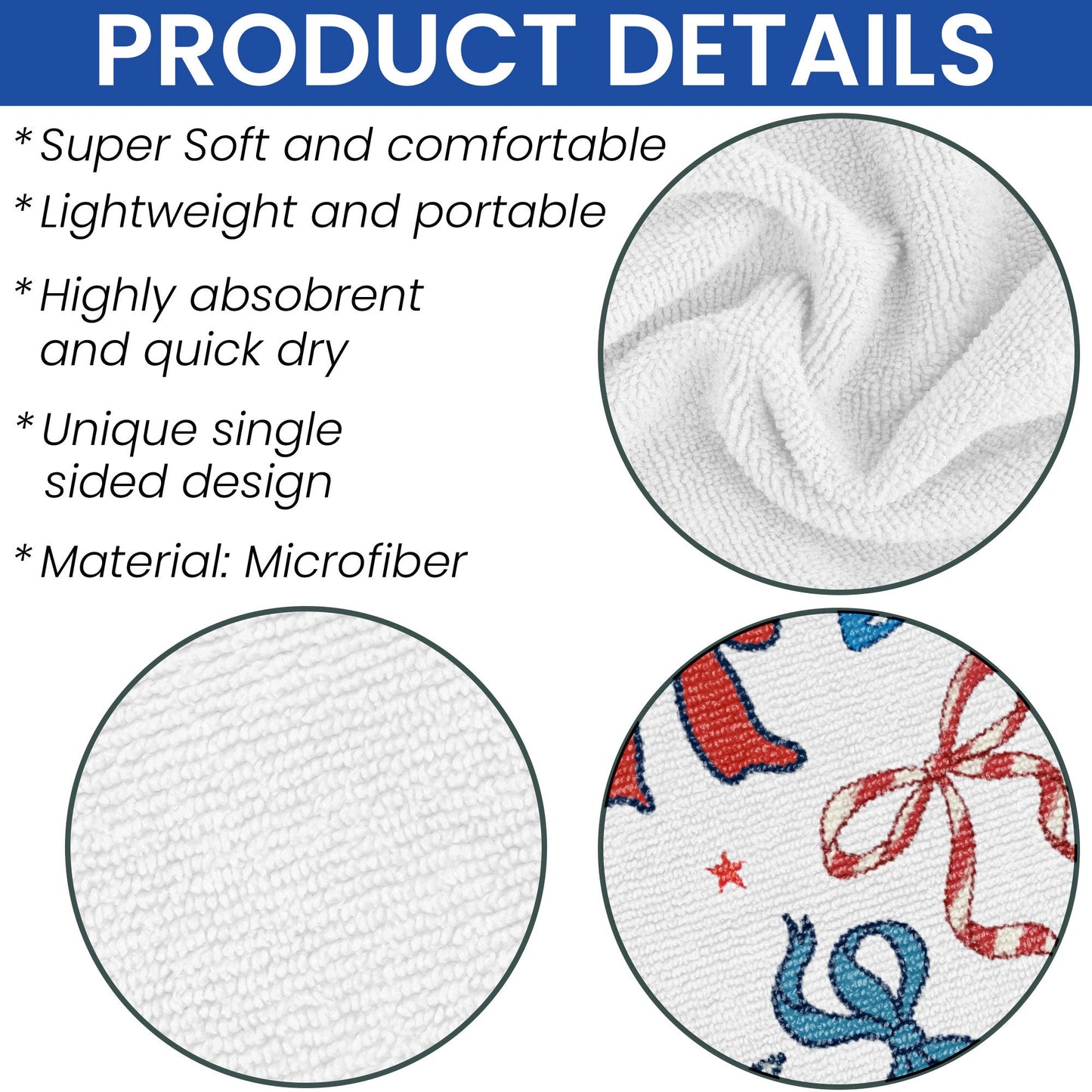 American States South Carolina Happy 4th of july Beach Towel THR93DTD